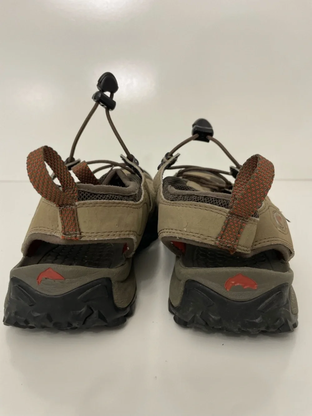 Simms StreamTread Nubuck Leather Water Hiking Fishing Shoe, Mens size 8